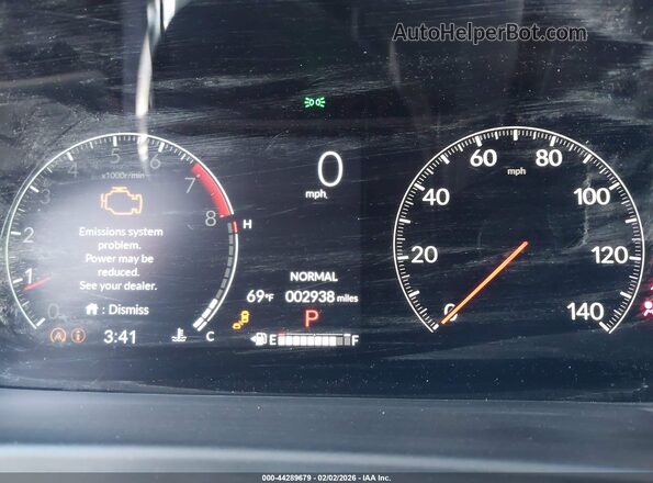 5FPYK3F84TB005405 2026 HONDA RIDGELINE Blue Vista de los asientos traseros