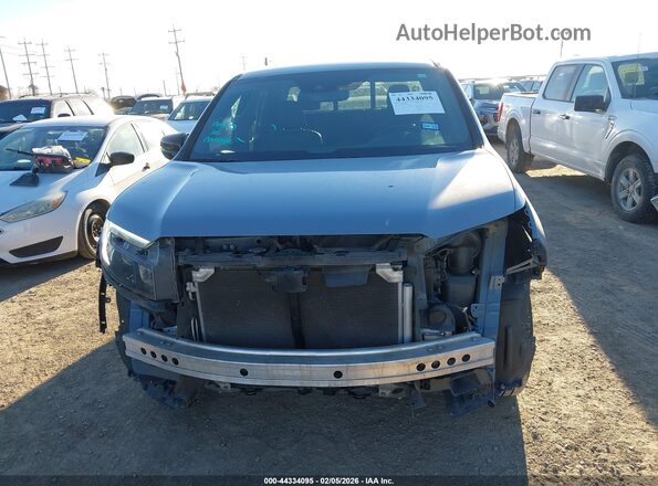 5FPYK3F87NB034836 2022 HONDA RIDGELINE Light Blue Вид задней части салона