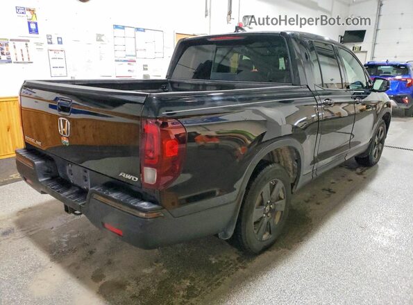 5FPYK3F88JB005355 2018 HONDA RIDGELINE Черный Задняя правая четверть