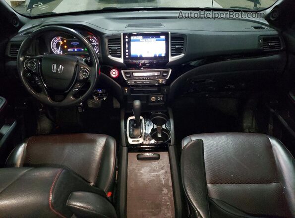5FPYK3F88JB005355 2018 HONDA RIDGELINE Черный Вид панели приборов