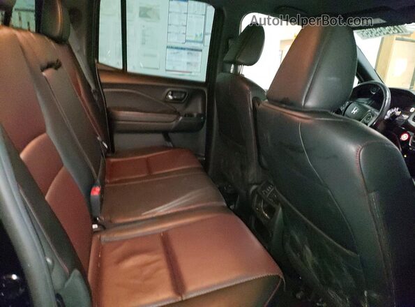 5FPYK3F88JB005355 2018 HONDA RIDGELINE Черный Вид задних сидений