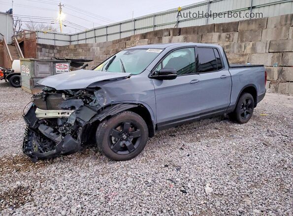 5FPYK3F89SB005477 2025 HONDA RIDGELINE Blue Առջևի ձախ երեք քառորդ տեսարան