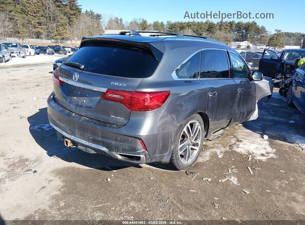5FRYD4H94HB011032 2017 ACURA MDX Серый Задняя правая четверть