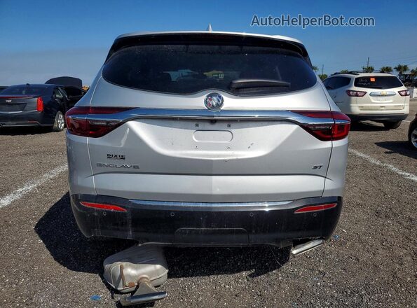 5GAERBKW2LJ163760 2020 BUICK ENCLAVE Серебряный Вид сзади