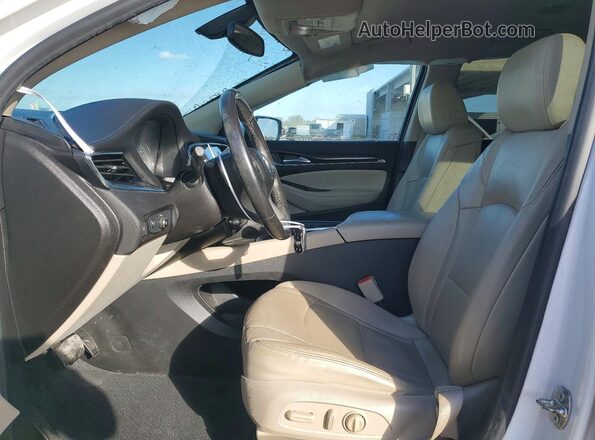 5GAERBKW2MJ168278 2021 BUICK ENCLAVE White წინა სალონის ხედი