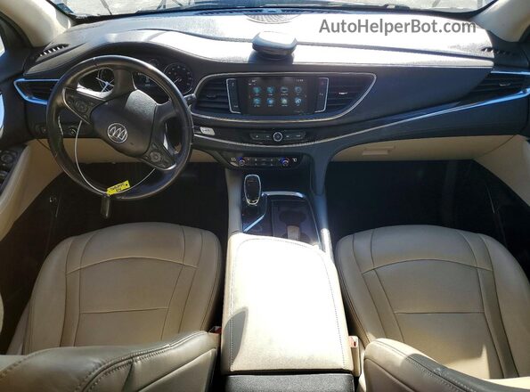 5GAERBKW4KJ144576 2019 BUICK ENCLAVE Серебряный Вид панели приборов