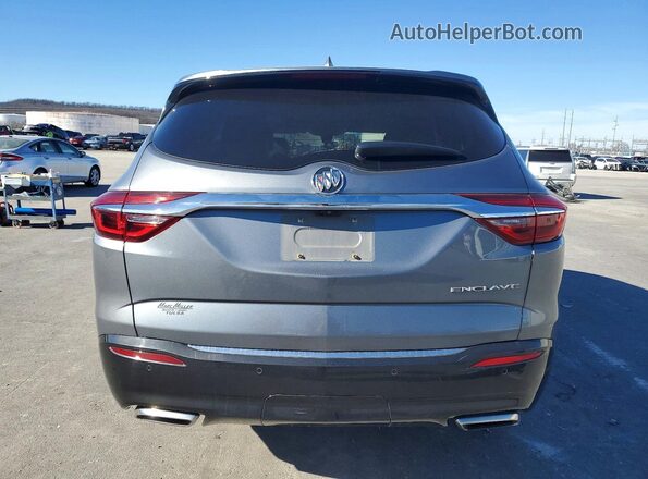 5GAERBKW4KJ144576 2019 BUICK ENCLAVE Серебряный Вид сзади