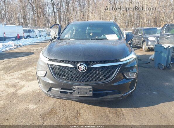 5GAERBKW6NJ180791 2022 BUICK ENCLAVE Черный Вид щитка приборов