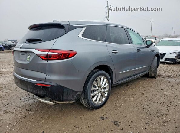 5GAERCKW4MJ232116 2021 BUICK ENCLAVE Серебряный Задняя правая четверть