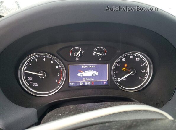 5GAERCKW4MJ232116 2021 BUICK ENCLAVE Серебряный Вид щитка приборов