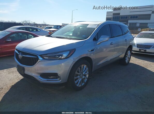 5GAERCKW7LJ173013 2020 BUICK ENCLAVE Серебряный Передняя левая четверть
