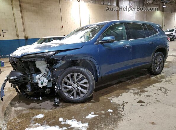 5GAEVAKS1TJ154082 2026 BUICK ENCLAVE Синий Передняя левая четверть
