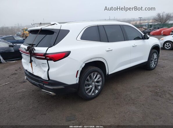 5GAEVAKSXTJ149785 2026 BUICK ENCLAVE Белый Задняя правая четверть