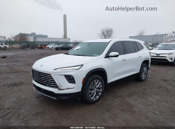 5GAEVAKSXTJ149785 2026 BUICK ENCLAVE Белый Передняя левая четверть