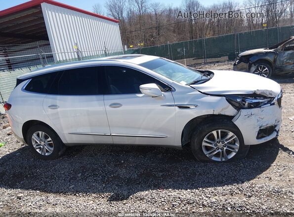 5GAEVAKW2JJ129613 2018 BUICK ENCLAVE Белый Вид задней части салона
