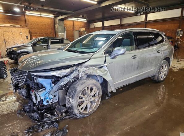 5GAEVAKW2PJ185429 2023 BUICK ENCLAVE Угольный Передняя левая четверть
