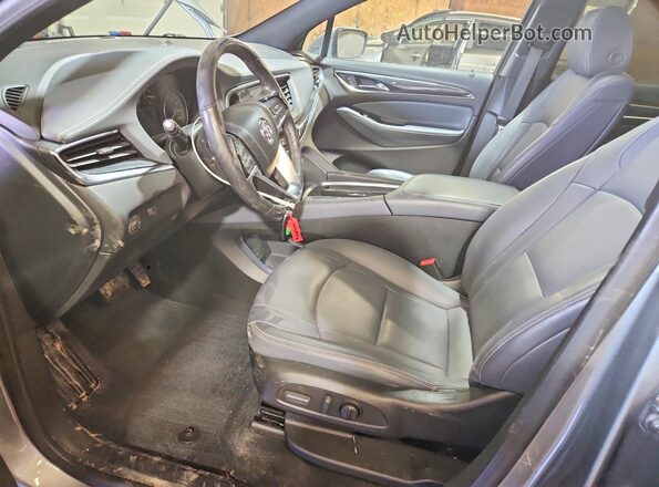 5GAEVAKW2PJ185429 2023 BUICK ENCLAVE Угольный Вид салона спереди