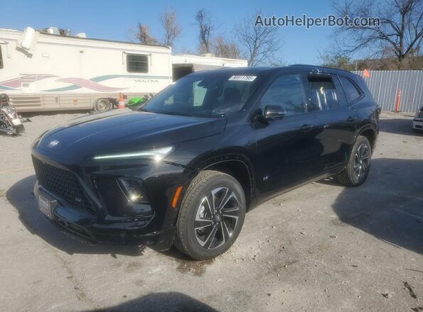 5GAEVBKS3TJ117430 2026 BUICK ENCLAVE Черный Передняя левая четверть