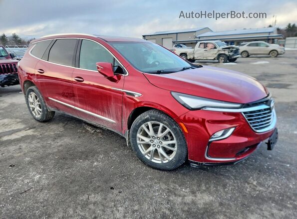 5GAEVBKW2PJ197103 2023 BUICK ENCLAVE Red Przód prawy