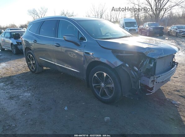 5GAEVBKW4KJ117342 2019 BUICK ENCLAVE Серый Передняя правая четверть