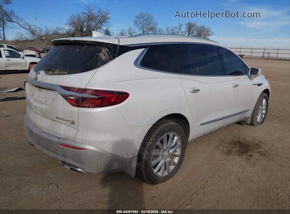 5GAEVBKW6JJ262686 2018 BUICK ENCLAVE Белый Задняя правая четверть