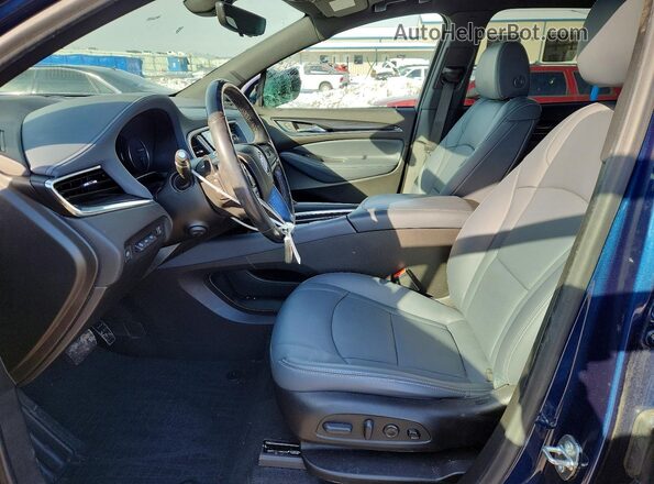 5GAEVBKW8NJ172591 2022 BUICK ENCLAVE Blue Front interior view