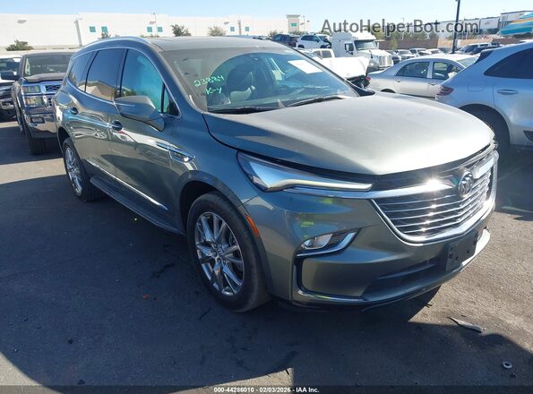 5GAEVBKW8PJ105587 2023 BUICK ENCLAVE Green Przód prawy