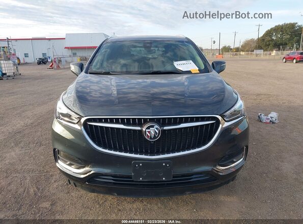 5GAEVBKW9MJ209727 2021 BUICK ENCLAVE Gray Rear interior view