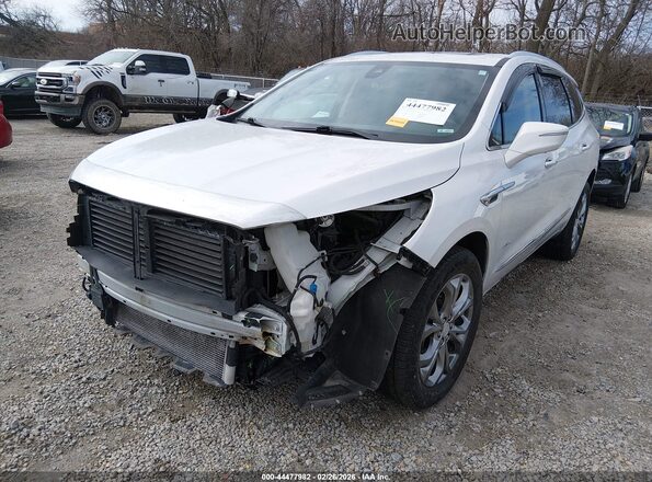 5GAEVCKW5KJ117274 2019 BUICK ENCLAVE Белый Передняя левая четверть