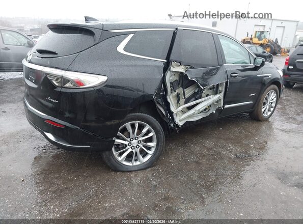 5GAEVCKW6NJ122018 2022 BUICK ENCLAVE Black Задня права чверть