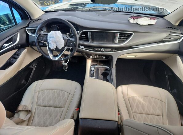 5GAEVCKW8NJ179546 2022 BUICK ENCLAVE White Вид панелі приладів