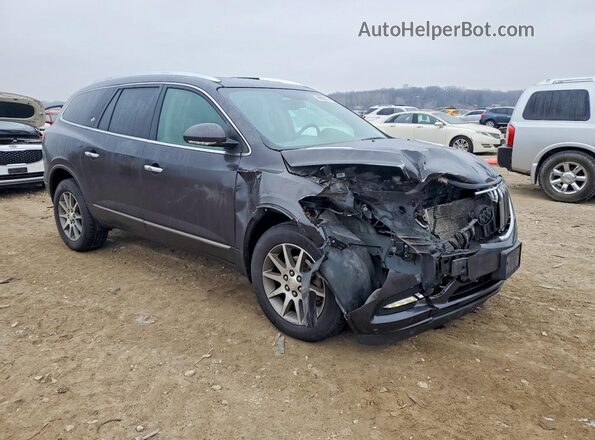 5GAKRAKD1HJ217908 2017 BUICK ENCLAVE Угольный Передняя правая четверть