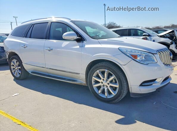 5GAKRCKD2GJ324489 2016 BUICK ENCLAVE Белый Передняя правая четверть