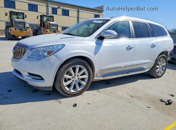 5GAKRCKD2GJ324489 2016 BUICK ENCLAVE Белый Передняя левая четверть