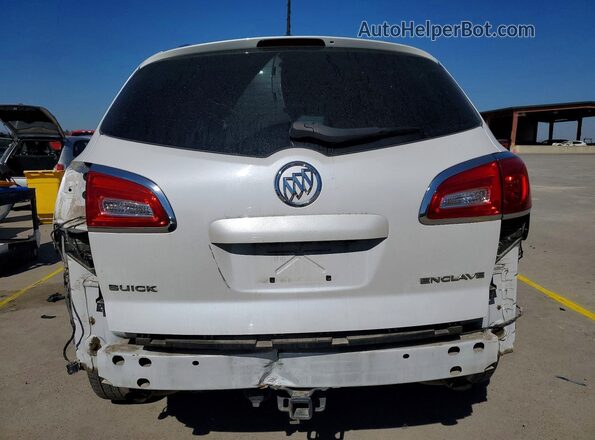 5GAKRCKD2GJ324489 2016 BUICK ENCLAVE Белый Вид сзади