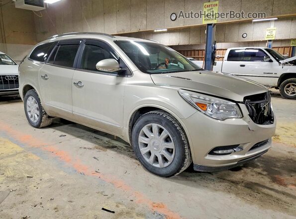 5GAKVBKD4GJ297012 2016 BUICK ENCLAVE Beige Przód prawy