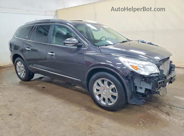 5GAKVBKD5GJ168356 2016 BUICK ENCLAVE Угольный Передняя правая четверть