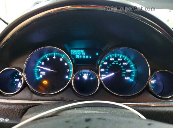 5GAKVBKD5GJ168356 2016 BUICK ENCLAVE Угольный Вид щитка приборов