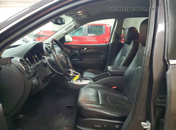 5GAKVBKD5GJ168356 2016 BUICK ENCLAVE Угольный Вид салона спереди