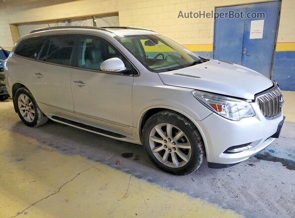 5GAKVCKD4GJ233817 2016 BUICK ENCLAVE Белый Передняя правая четверть