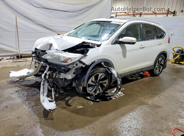 5J6RM4H95GL002030 2016 HONDA CR-V Белый Передняя левая четверть