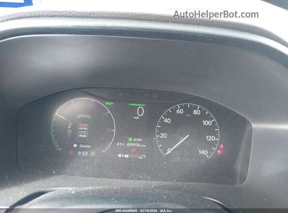 5J6RS5H50SL009758 2025 HONDA CR-V HYBRID Серый Вид задних сидений
