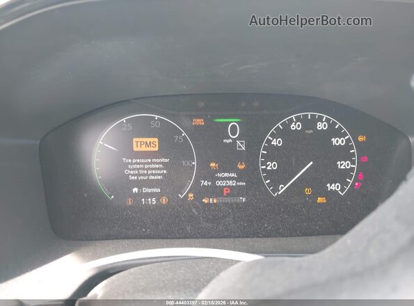 5J6RS5H50TL008725 2026 HONDA CR-V HYBRID White Vista de los asientos traseros
