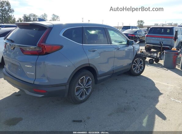 5J6RT6H84NL042148 2022 HONDA CR-V HYBRID Blue Trasero derecho