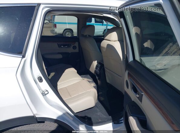 5J6RT6H91NL018964 2022 HONDA CR-V HYBRID White VIN კოდის სტიკერის ხედი