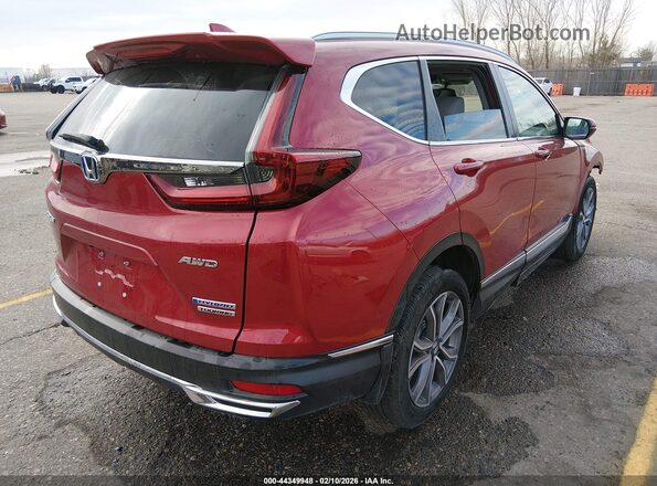 5J6RT6H94NL031854 2022 HONDA CR-V HYBRID Red Trasero derecho