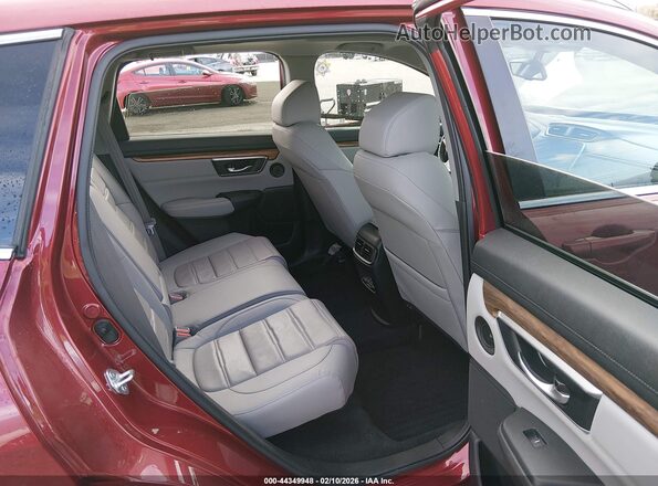 5J6RT6H94NL031854 2022 HONDA CR-V HYBRID Red Vista de la etiqueta del VIN