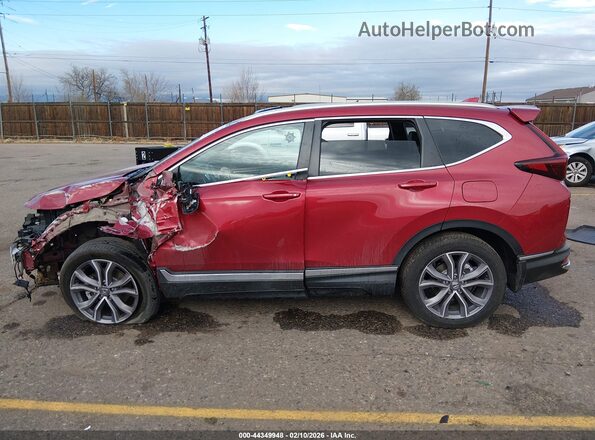 5J6RT6H94NL031854 2022 HONDA CR-V HYBRID Red Vista interior de 360 grados