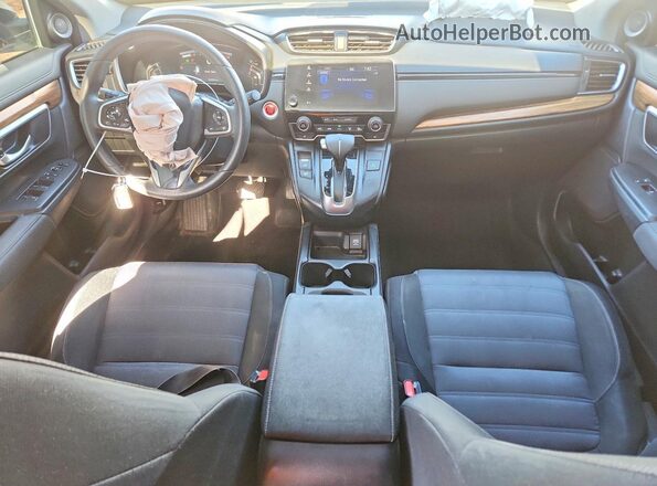 5J6RW1H5XKA001420 2019 HONDA CR-V Белый Вид панели приборов