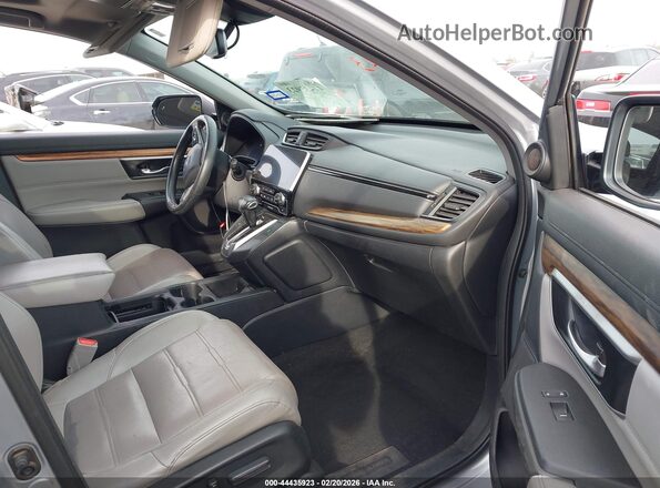 5J6RW1H81KA007553 2019 HONDA CR-V Серый Вид салона спереди